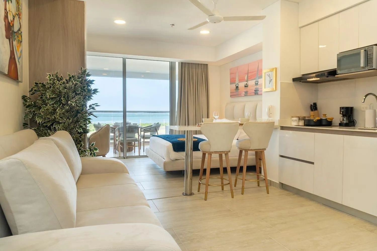 Cb1631 Lujosa Suite Frente Al Lago En Crespo Cartagena Apartment